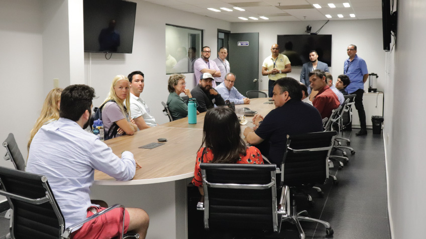 USD Trans-Boder Students in a Q&A Session with CCSI